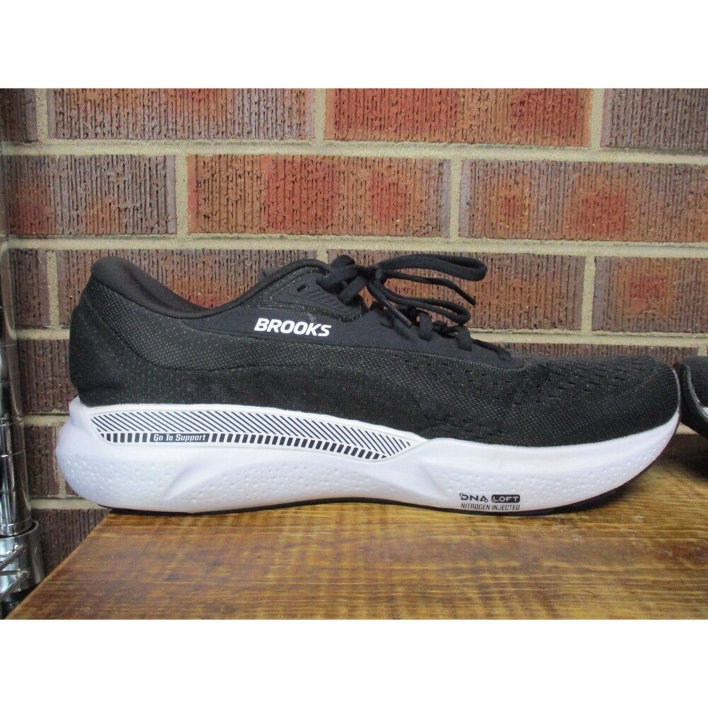 Brooks Mens Adrenaline GTS 24 Black 1104371D087 Running Sneakers Shoes 12.5 D - Picture 15 of 16